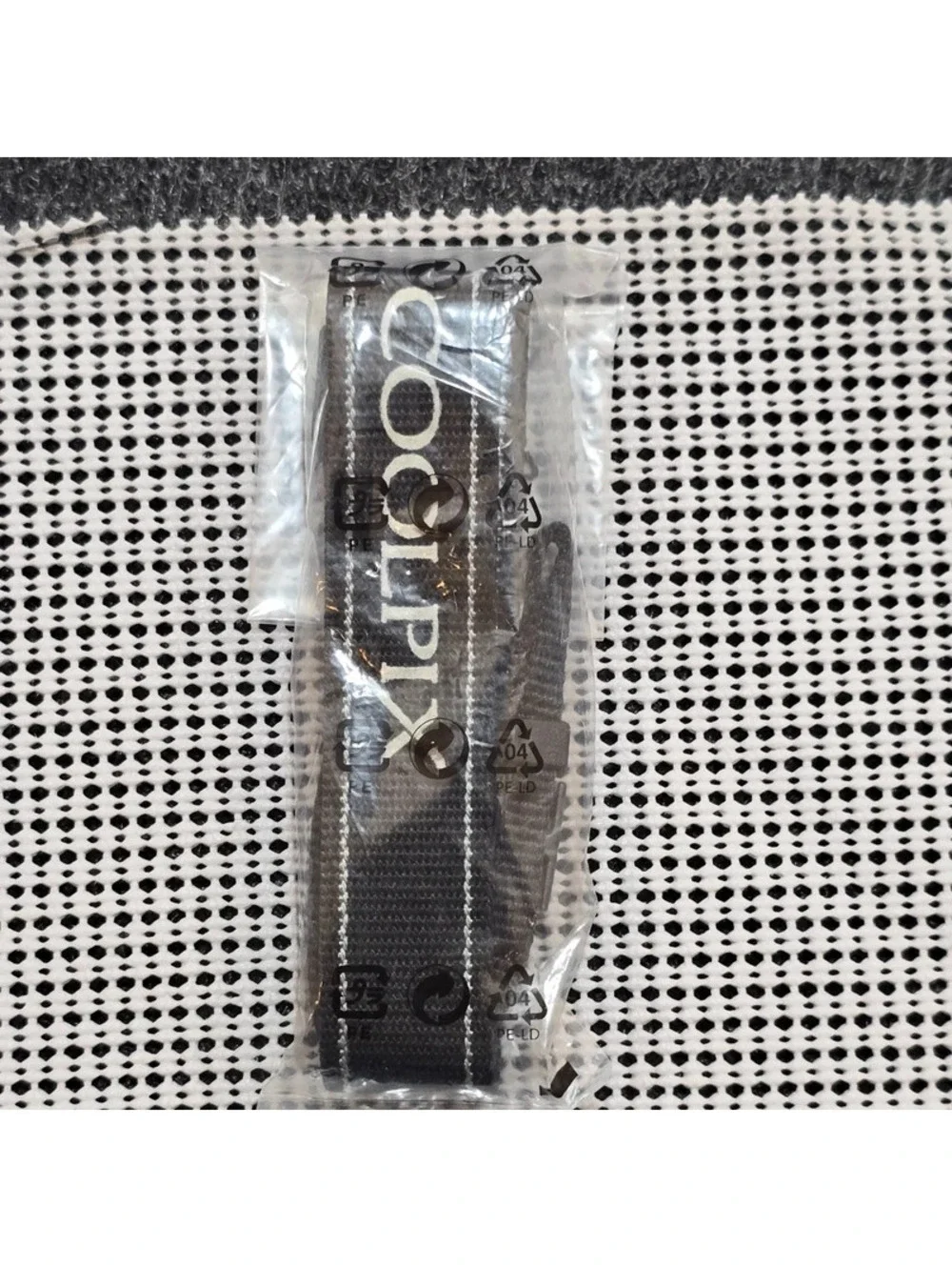 Genuine Nikon Coolpix Camera Strap Black Woven Neck Shoulder Sling Cord new